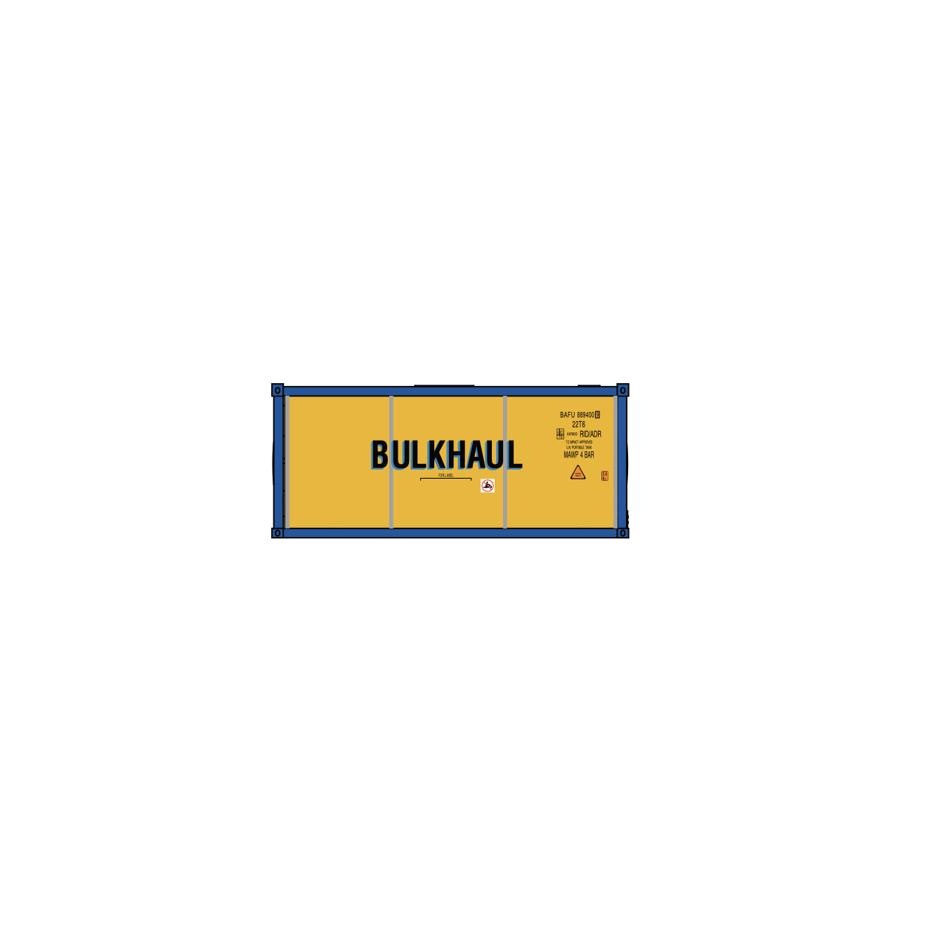 Bulkhaul 20ft Tank Container