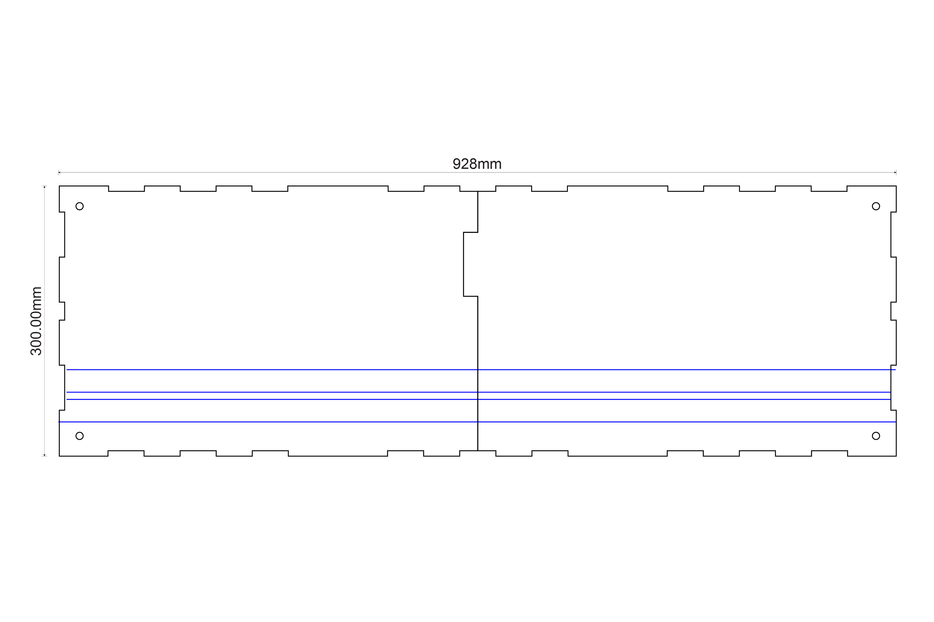 Triple T-Trak Module